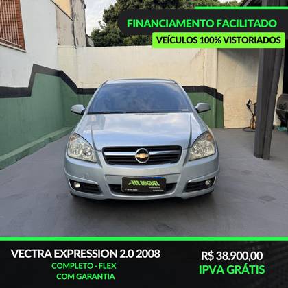 CHEVROLET VECTRA 2.0 MPFI EXPRESSION 8V FLEX 4P MANUAL